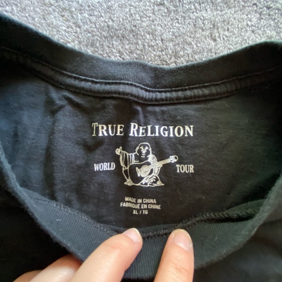 Mens Buddha True Religion Shirt - Picture 3 of 5